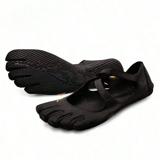 Women's Breathable Mesh Barefoot Ballet Flats with Split-Toe Design, Lightweight Slip-On Walking Shoes