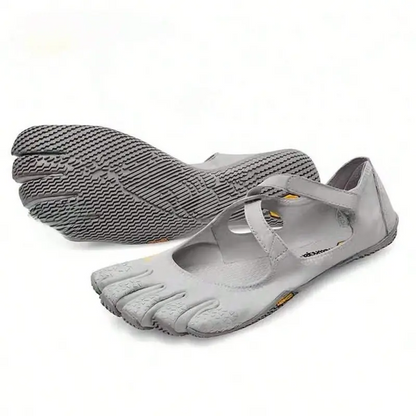 Women's Breathable Mesh Barefoot Ballet Flats with Split-Toe Design, Lightweight Slip-On Walking Shoes
